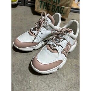 Bally women Glick platform sneakers 8.5 size great condition